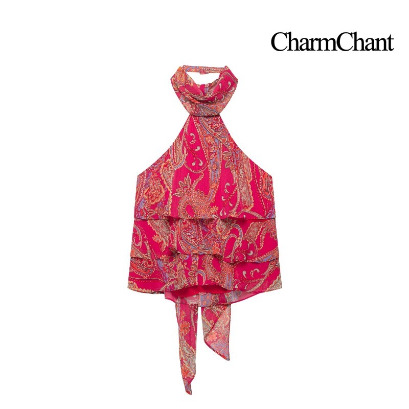 CHARMCHANT Dames Paisley Print - Romper Floral Print recensie en prijs