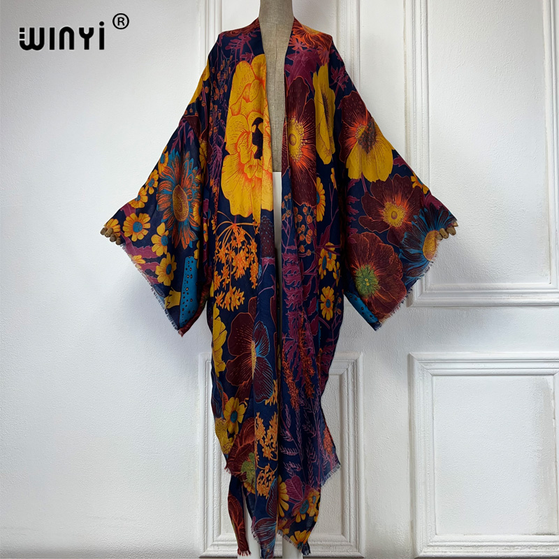 WINYI Afrika Mode Zomer Kimono - Cover Up Kaftan recensie en prijs