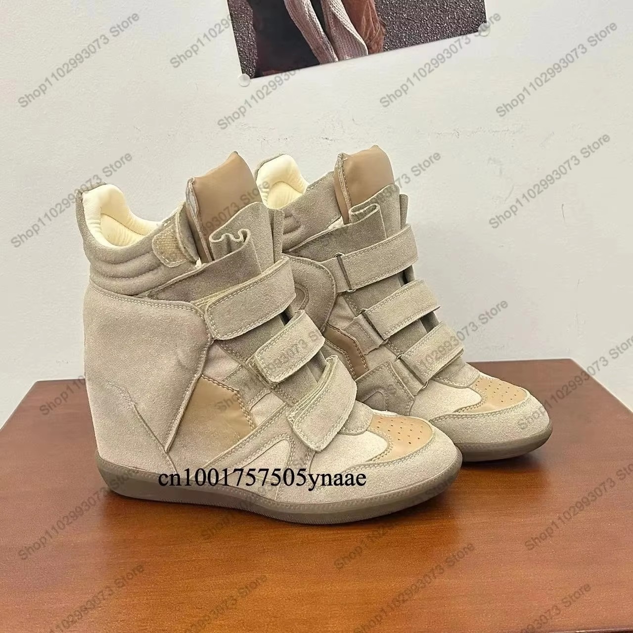 Dames Hoge sneakers met verbor - Wedge Espadrille Women recensie en prijs